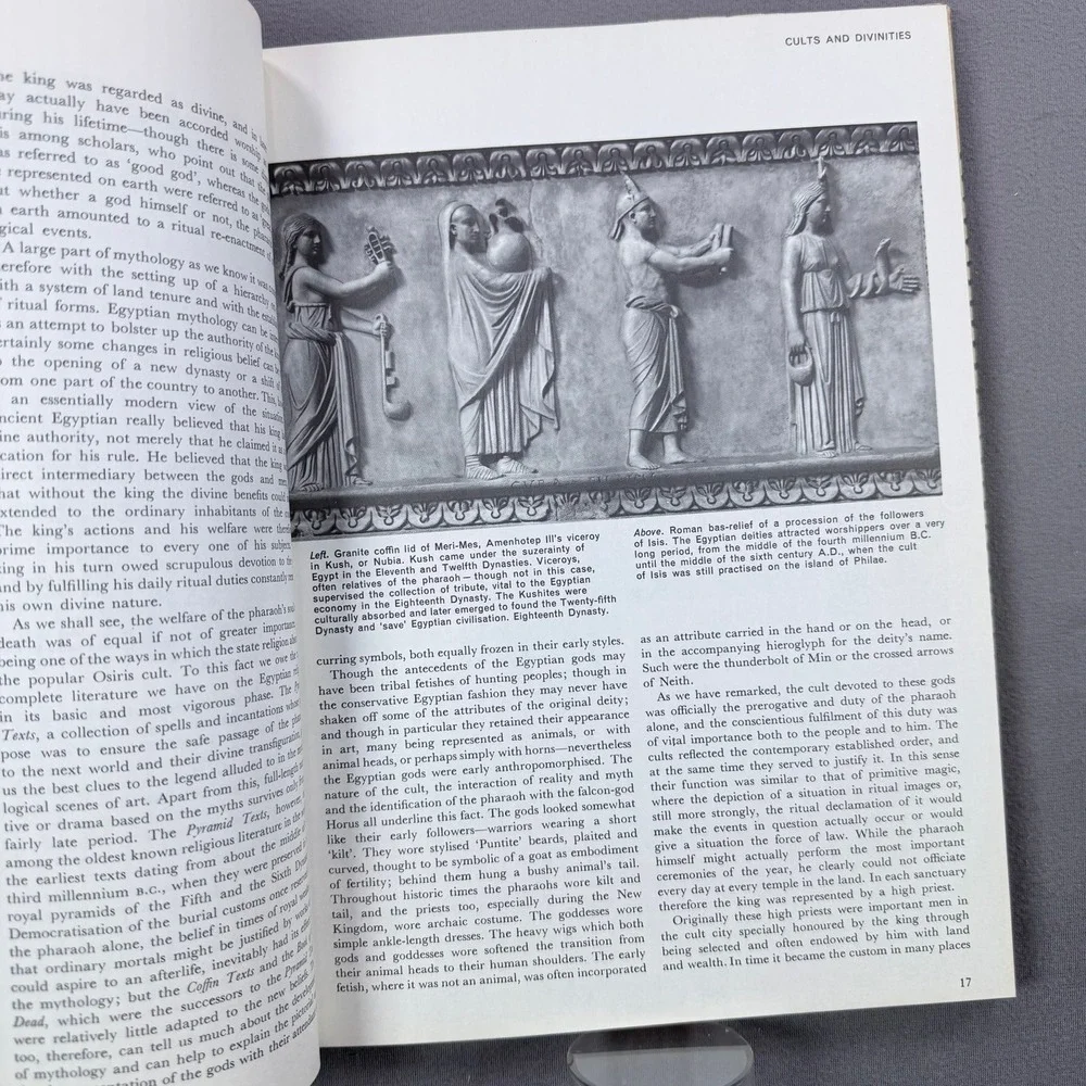 Veronica Ions Egyptian Mythology Hardcover 1968 New Edition History Religion